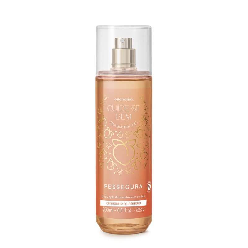 Body Splash Desodorante Corporal Cuide-se Bem Pessegura 200ml | oBoticario (BR)