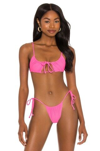 Camila Coelho Aline Top in Pop Pink from Revolve.com | Revolve Clothing (Global)