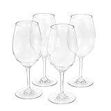 Amazon Basics Tritan Wine Glasses - 20-Ounce, Set of 4 | Amazon (US)