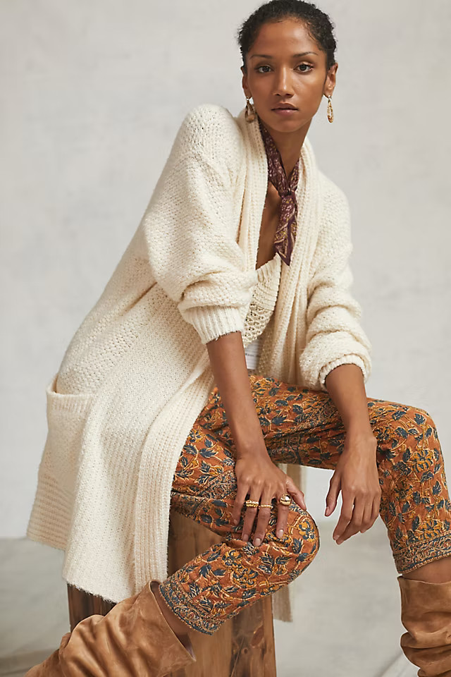 Pilcro Eyelash Cardigan | Anthropologie (US)