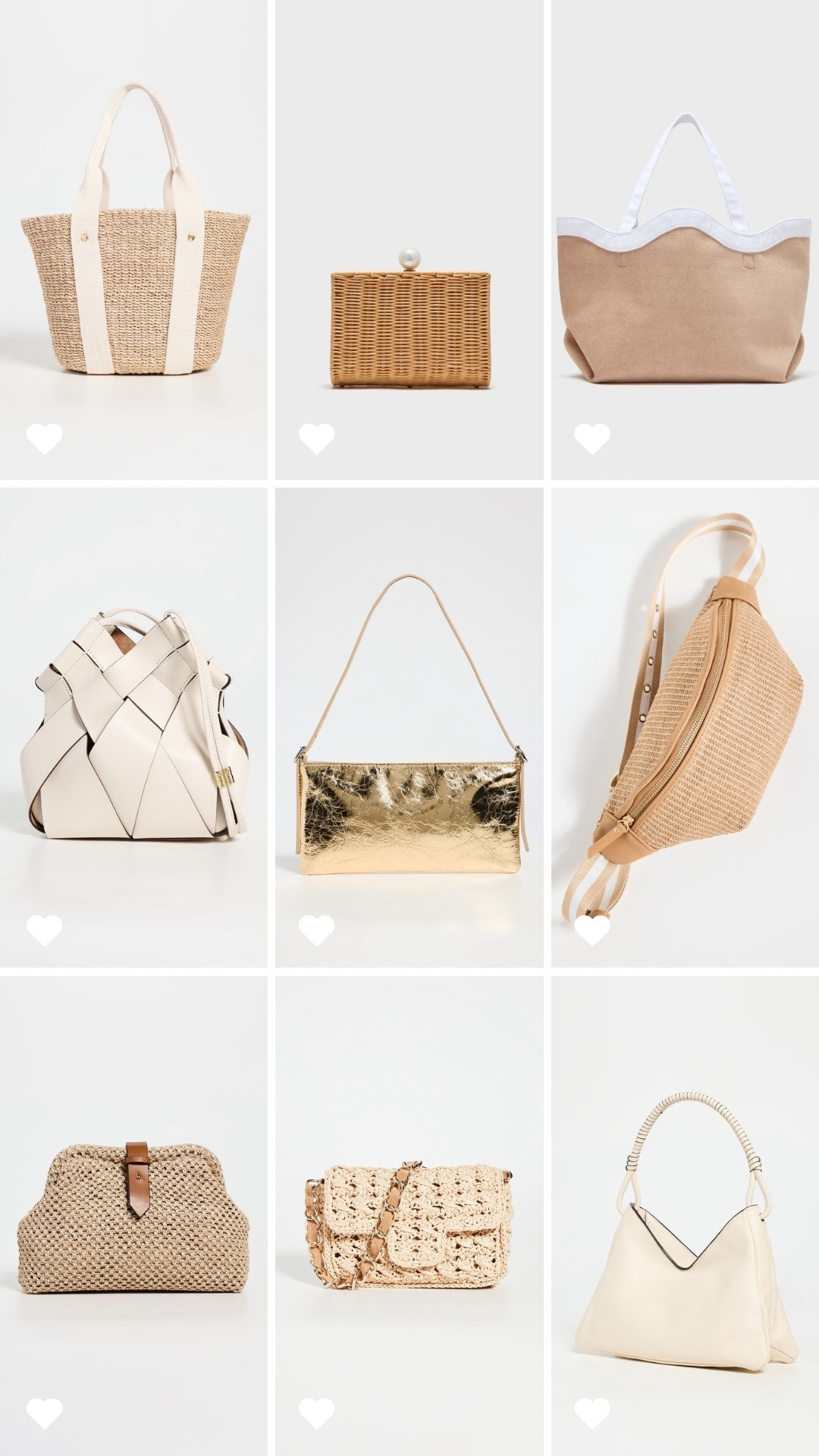 Neutral bags for every occasion 🤍

#LTKParties #LTKItBag