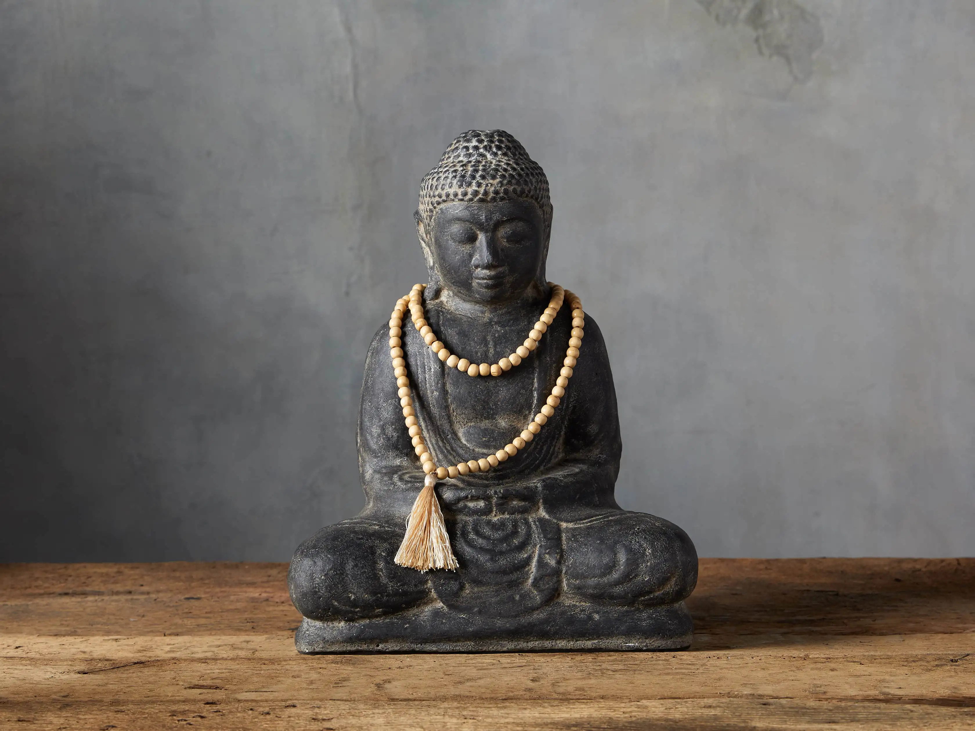Seated Buddha with Beads | Arhaus
