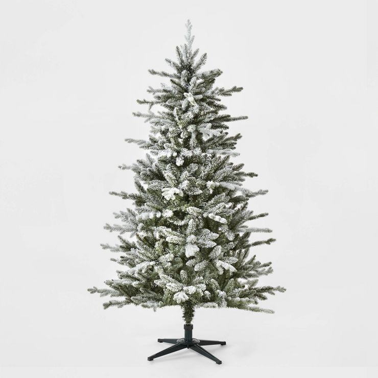 6' Unlit Flocked Balsam Fir Artificial Christmas Tree - Wondershop™ | Target