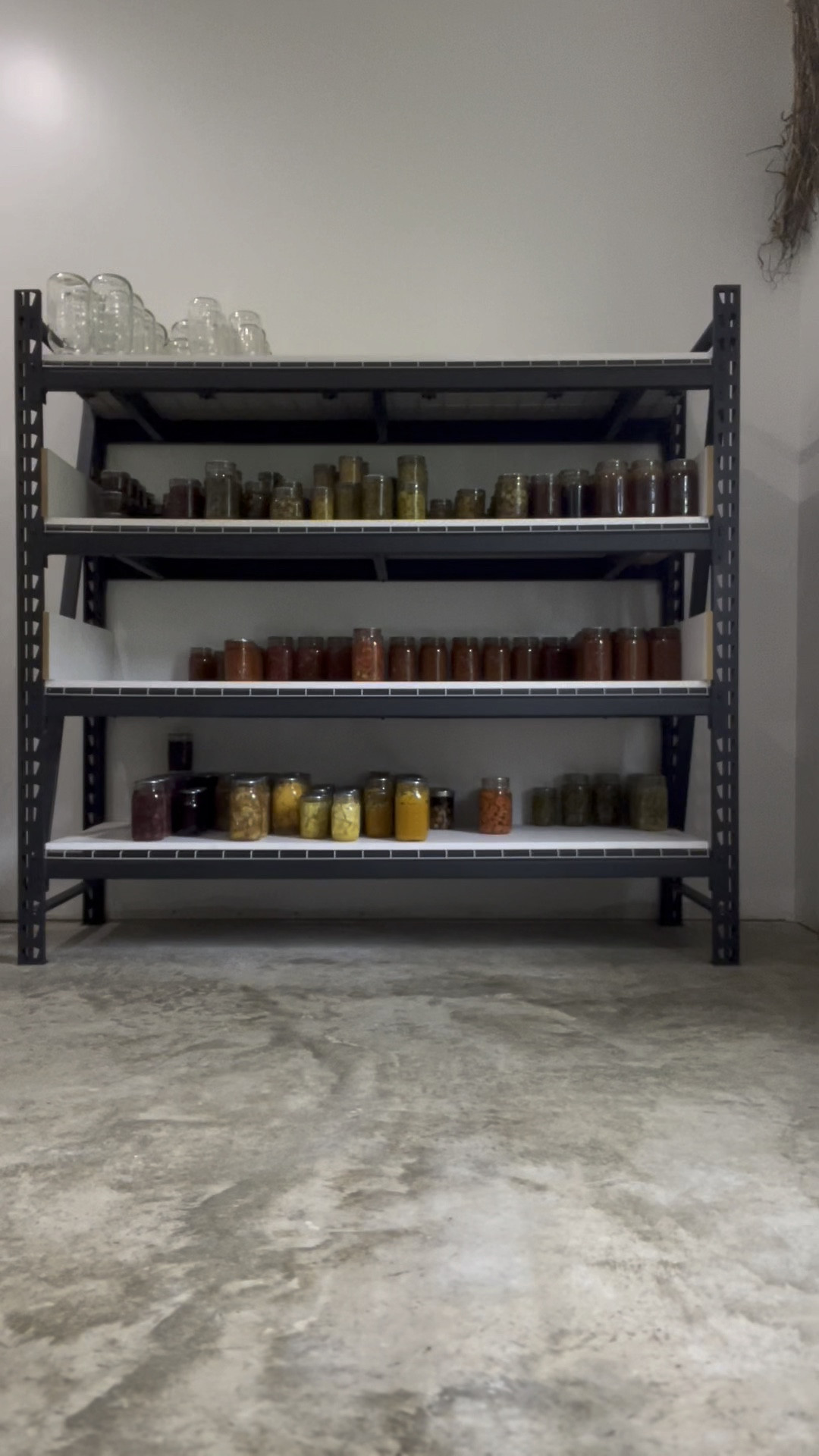 Heavy duty, sturdy pantry shelf for storing canned goods ✨

#LTKVideo #LTKhome #LTKSeasonal