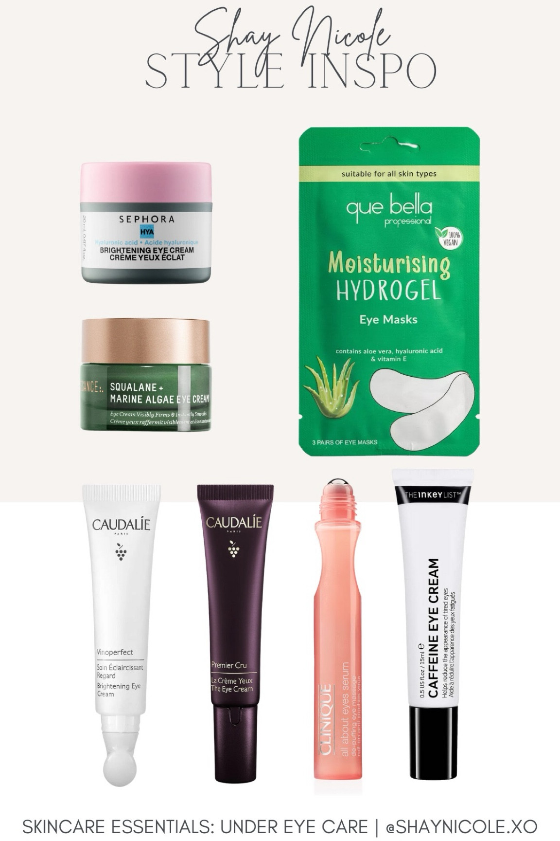 My skincare essentials for your under eye!

#LTKStyleTip #LTKFindsUnder100 #LTKBeauty