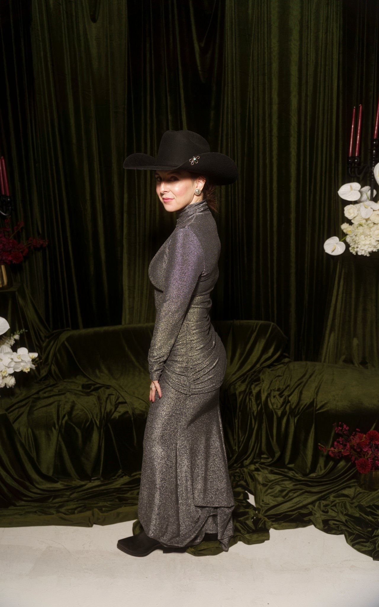 The most incredible gown I’ve ever worn!!!! #western #christmas #gown #weddingguest #cocktail 

#LTKPetite #LTKHoliday #LTKmomlife