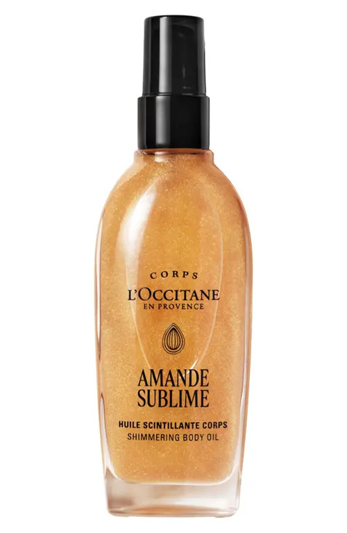 L'Occitane Almond Shimmering Body Oil at Nordstrom, Size 3.3 Oz | Nordstrom