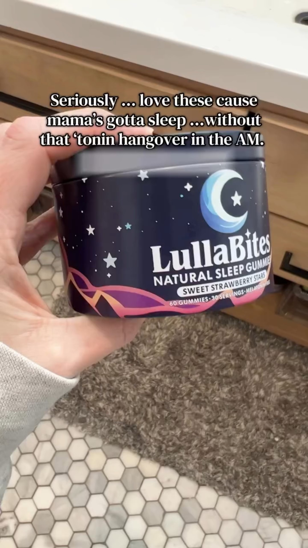 If you’re exhausted but hate the groggy melatonin hangover… this is your sign.
These natural sleep gummies help you wind down, fall asleep, and wake up feeling like yourself again.
Busy mom must-have. 💛

#sleepgummies
#bettersleepnaturally
#momssupportingmoms
#healthymomlife 
#melatoninfree

#LTKdayinmylife #LTKmomlife #LTKOver40