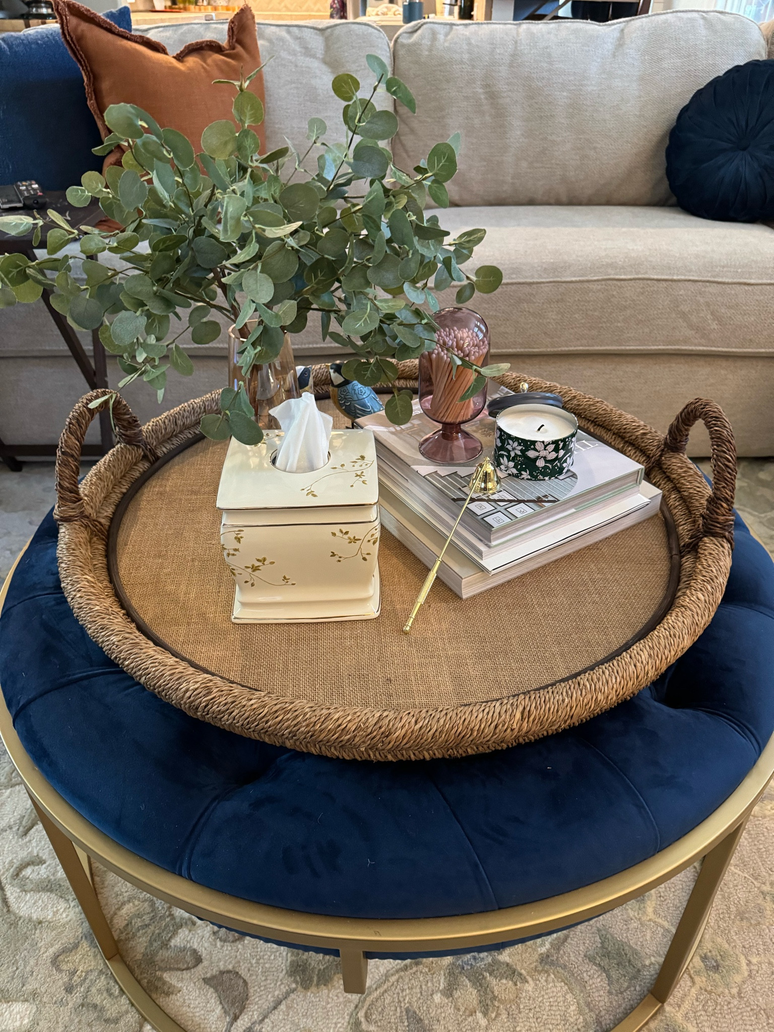 The perfect oversized tray - built extremely well and looks beautiful!!!  Would be beautiful for seasonal decor and it’s on sale!

#LTKSeasonal #LTKhome #LTKsalealert