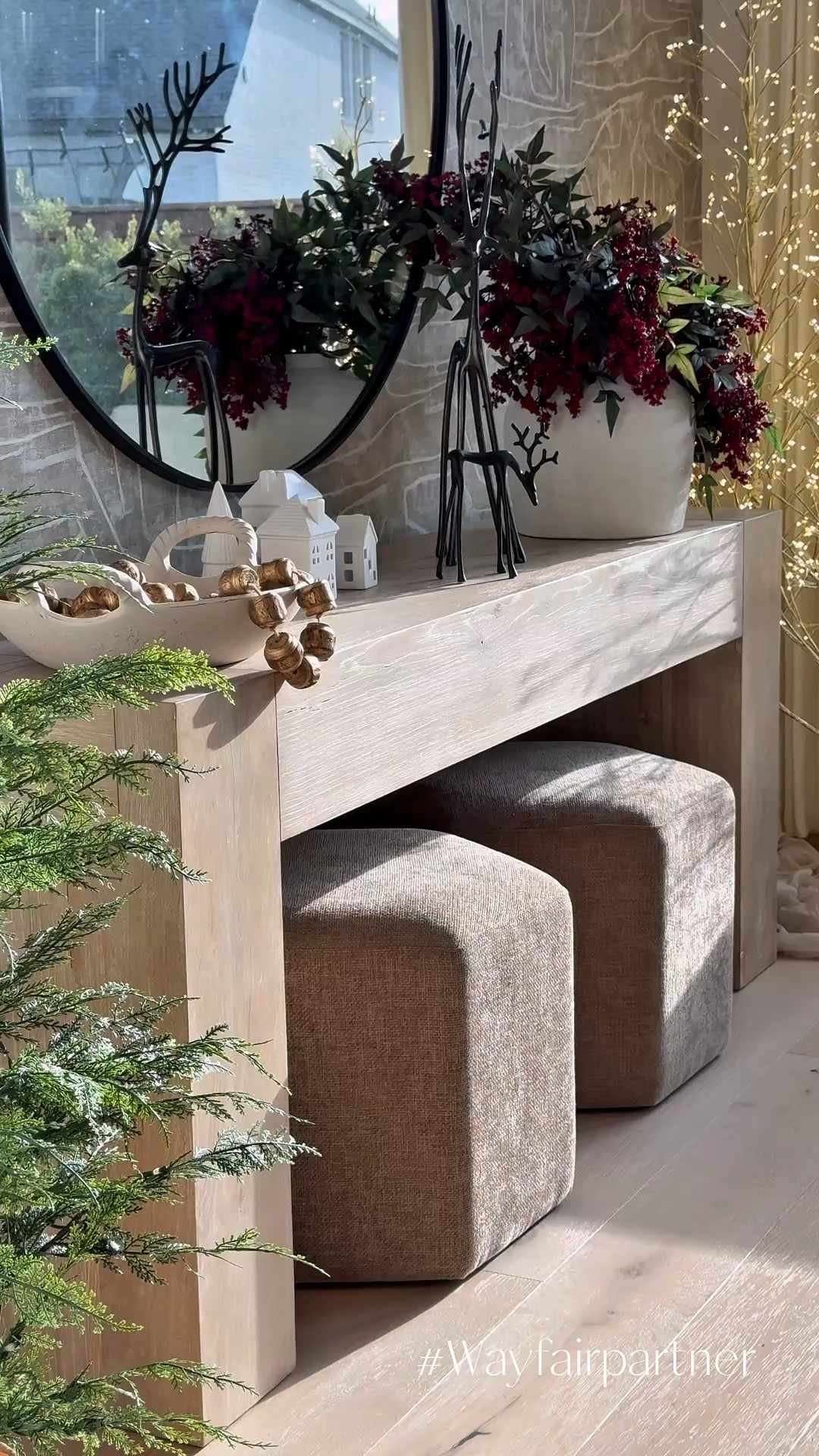 Last day of Way Day! 🕓 Up to 80% off + free shipping on everything ends tonight 🤎 If you’ve been wanting to refresh a room or finally grab those home upgrades… this is the moment. From living rooms to entryways, Way Day has something for every style and every home ✨

I’m sharing two of my favorite console tables from @wayfair — both perfect for styling the entryway! One has that beautiful whitewashed look that keeps things light and timeless, and the other has a rustic feel that’s perfect for fall and Christmas. I love interchanging them to match the season, the mood, and of course… the decor 🤍🍂✨🎄

Hurry before the savings are gone tonight!
@wayfair #Wayfair #WayDay #WayfairPartner

#LTKSeasonal #LTKHome #LTKHoliday