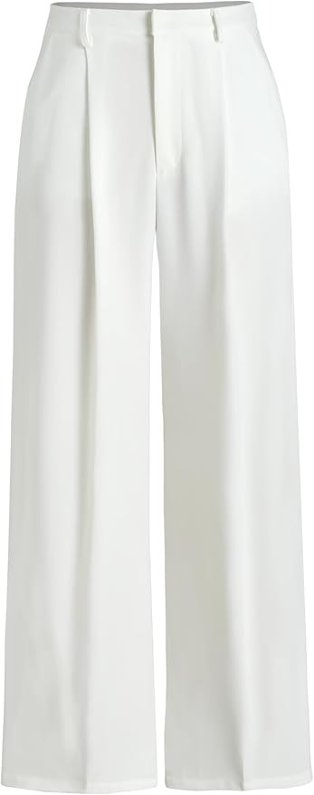CIDER High Waist Pleated Wide Leg Pants | Amazon (US)