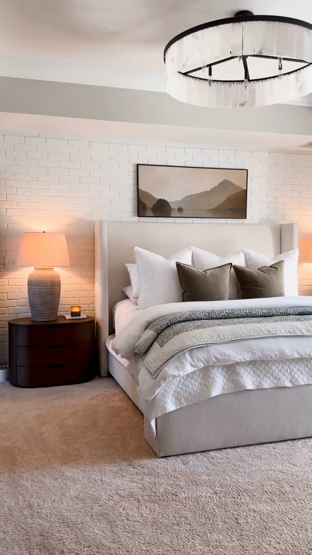 Vintage spring inspired bedroom. I can’t quit this print! I purchased the digital print and had it framed with frame
It easy to fit above our bed. Our nightstands are from RH but I linked alternative options I’m loving. 

Save 10% on our floral quilt at McGee & Co with my code HIGHVIEWHOME (valid on order $100 or more) 

#LTKWatchNow #LTKHome #LTKStyleTip