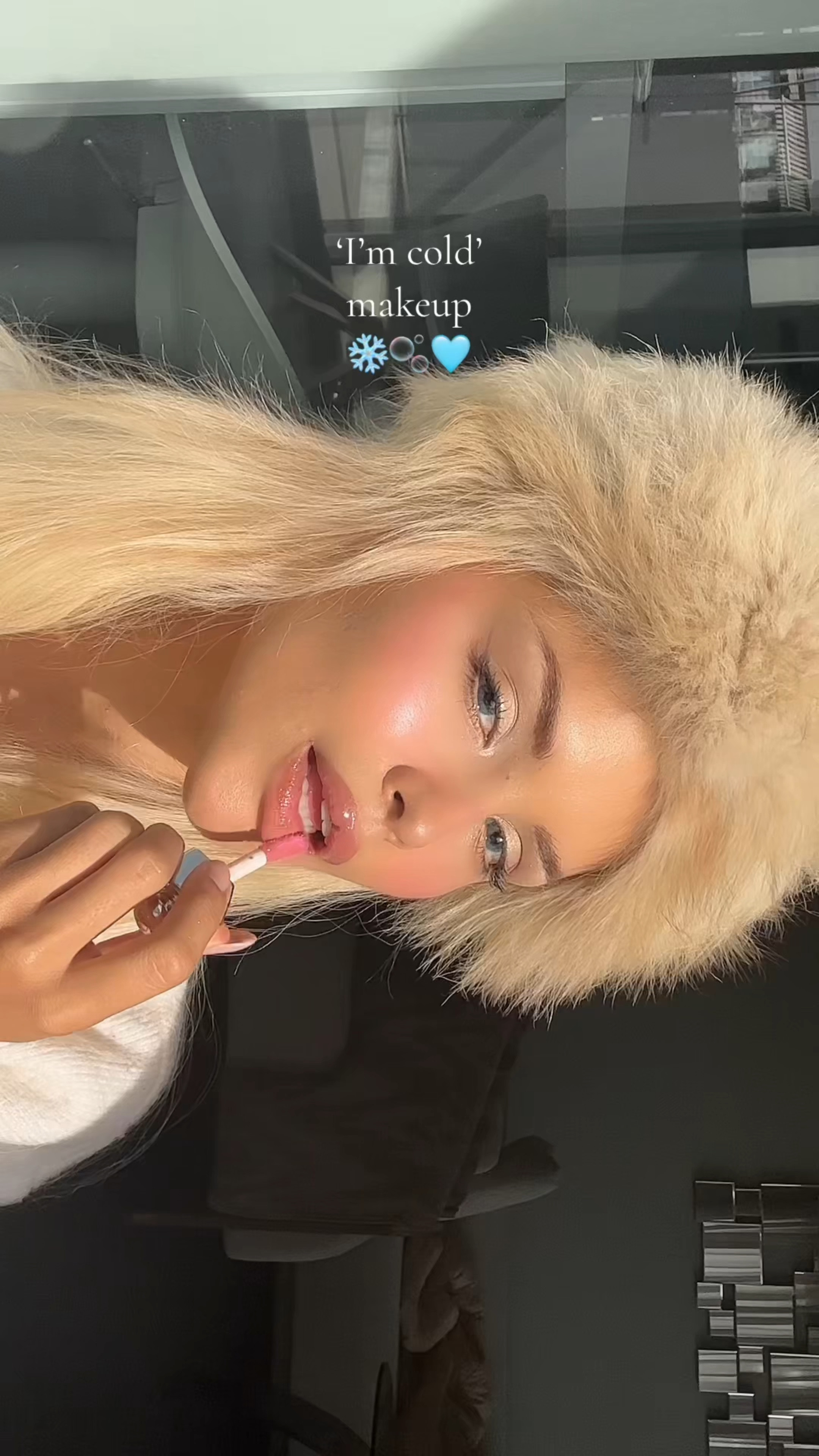 I’m cold makeup