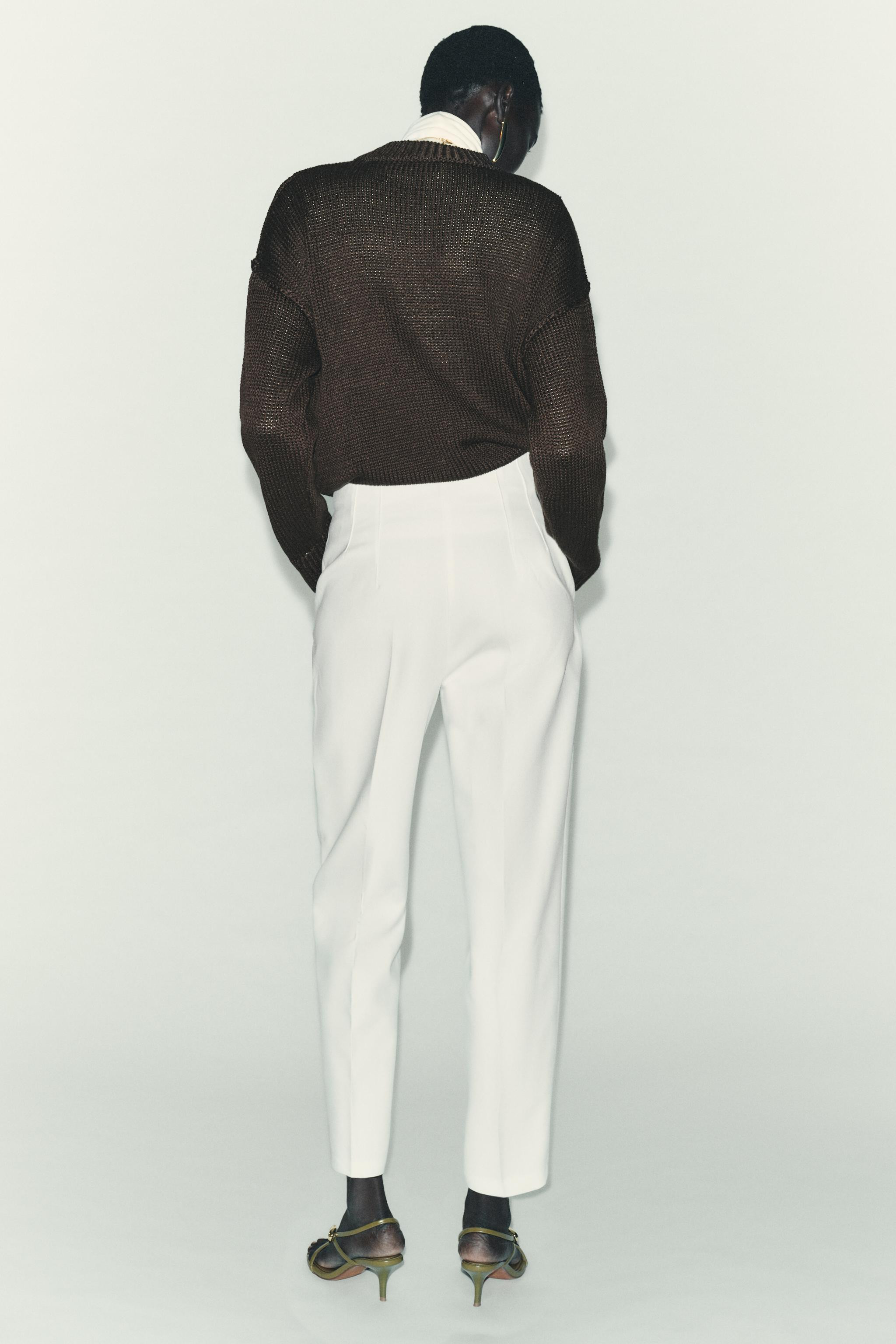 PANTS WITH A HIGH WAIST | Zara US