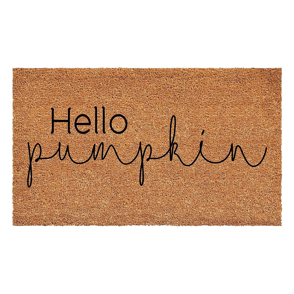 Calloway Mills Hello Pumpkin Doormat (Tan/Black, 24" x 36") | Amazon (US)
