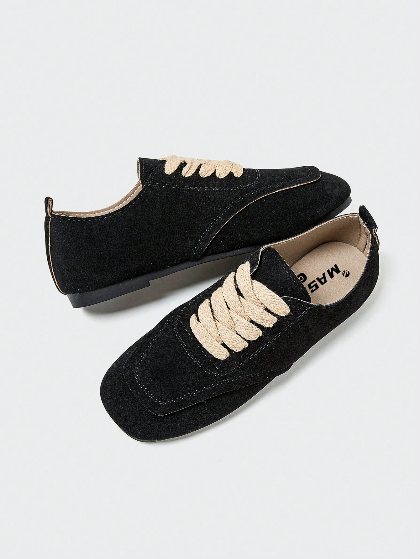 MASKERT Women's Casual Shoes, Women's Bean Shoes, Shoes, Leather Soft Soled Women's Shoes, Lightw... | SHEIN