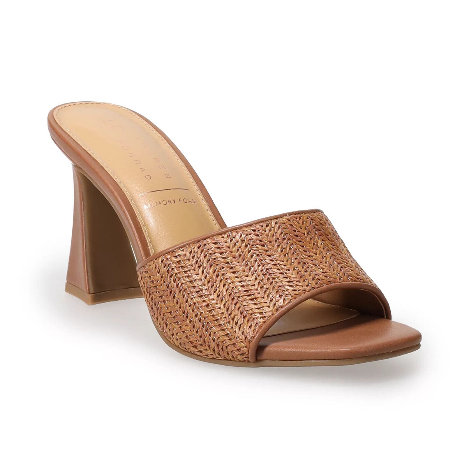 LC Lauren Conrad Rayyna Woven Women's Heeled Sandals | Kohl's