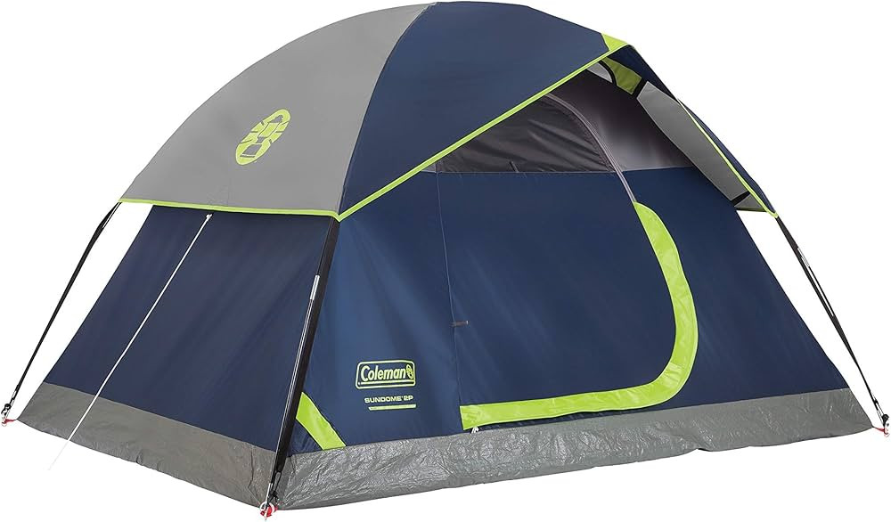 Coleman Sundome Camping Tent, 2/3/4/6 Person Dome Tent with Snag-Free Poles for Easy Setup in Und... | Amazon (US)
