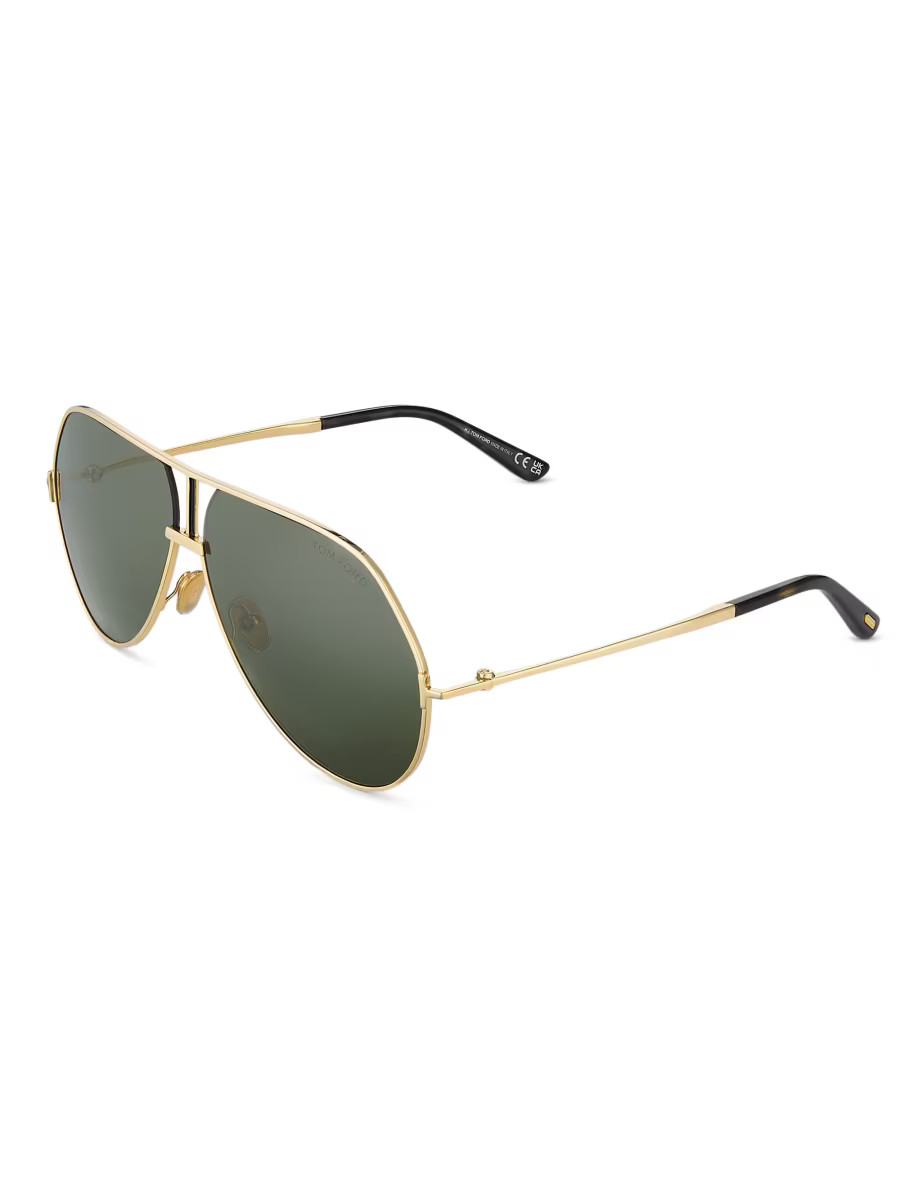 Rickie 63MM Navigator Sunglasses | Saks Fifth Avenue