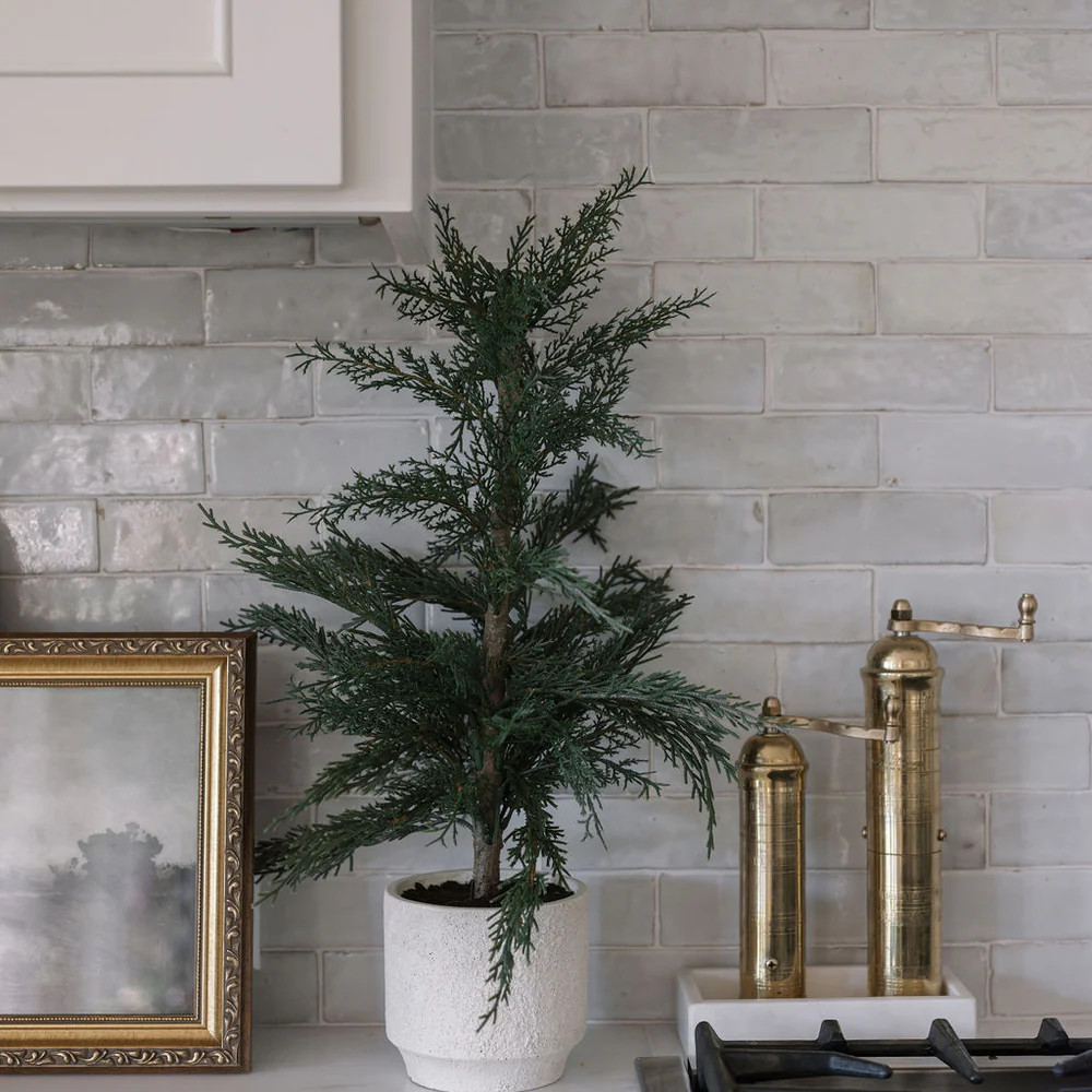 36" / 3’ Artificial Evergreen Cedar Tree | CG Hunter