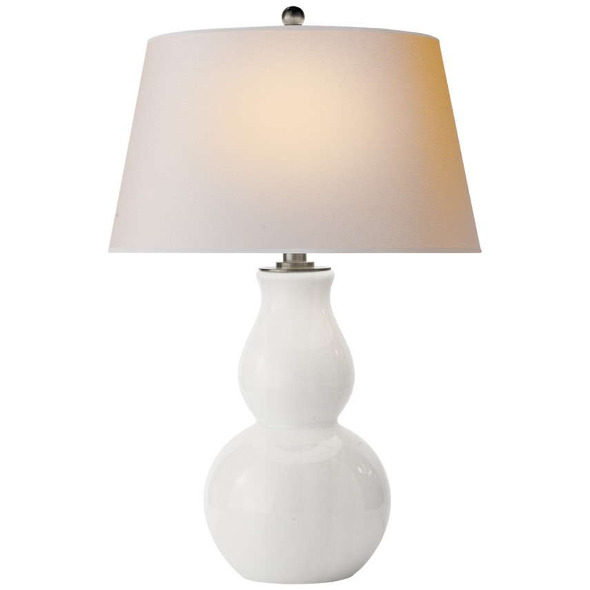 Open Bottom Gourd Table Lamp | Visual Comfort
