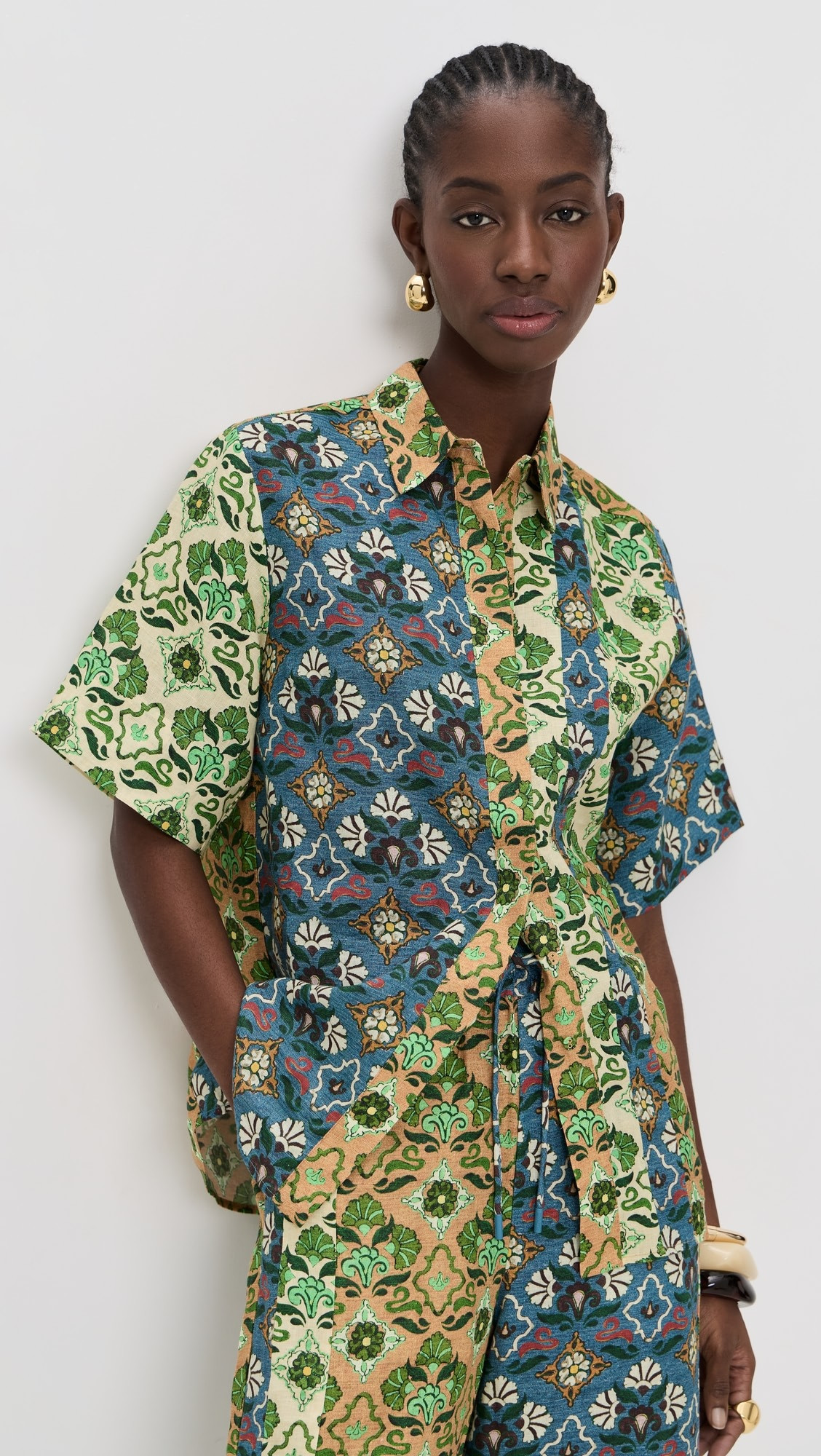 Ali Spliced Shirt | Shopbop