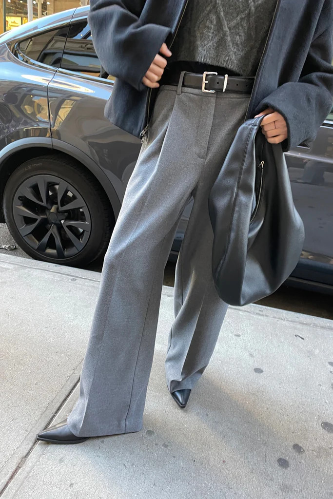 WIDE LEG TROUSER | OAK + FORT