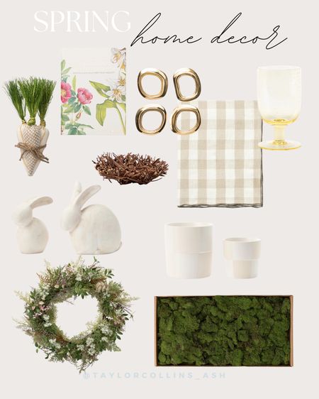 Loving all of the spring decor pieces from McGee & Co this season. Perfect for setting the table or nook decor! 

#LTKSeasonal #LTKhome #LTKstyletip
