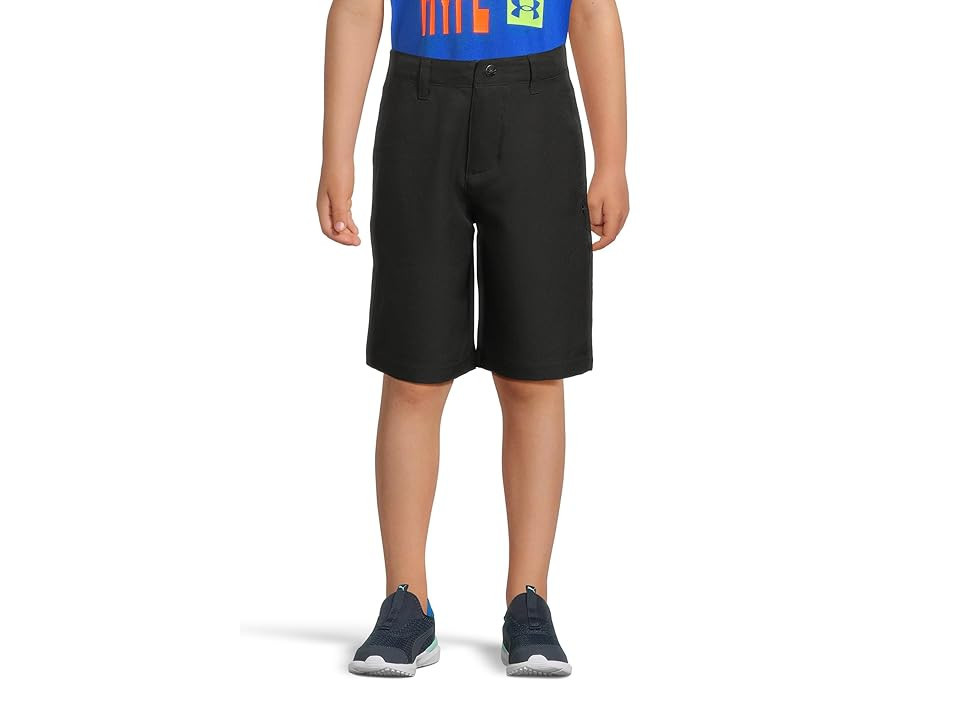 Under Armour Kids Golf Medal Play Shorts (Little Kid/Big Kid) Boy's Clothing Black : 4 Little Kid, Polyester | Zappos