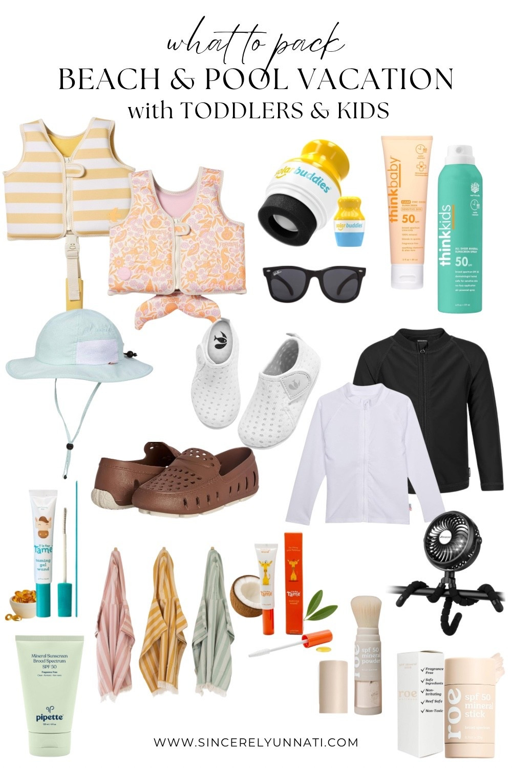 What to Pack for Toddlers & Kids on a Beach + Pool Vacation

As moms, we know that traveling with kids isn’t as simple as tossing a couple of swimsuits and towels into a bag and calling it a day. Between the sand, sunscreen, snacks, and nap schedules, packing smart is everything.

I’ve rounded up some of our must-pack items that make beach and pool days more fun (and less chaotic), with shoppable links to all our favorite finds so you can easily grab what you need. These are the things I’d 1000% pack again – tried-and-true favorites from brands I genuinely love and trust.

#LTKTravel #LTKFamily #LTKKids