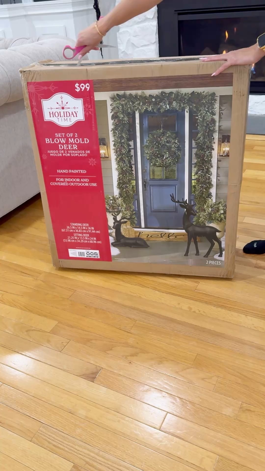 Walmart reindeer, Christmas decor 

#LTKSeasonal #LTKHome