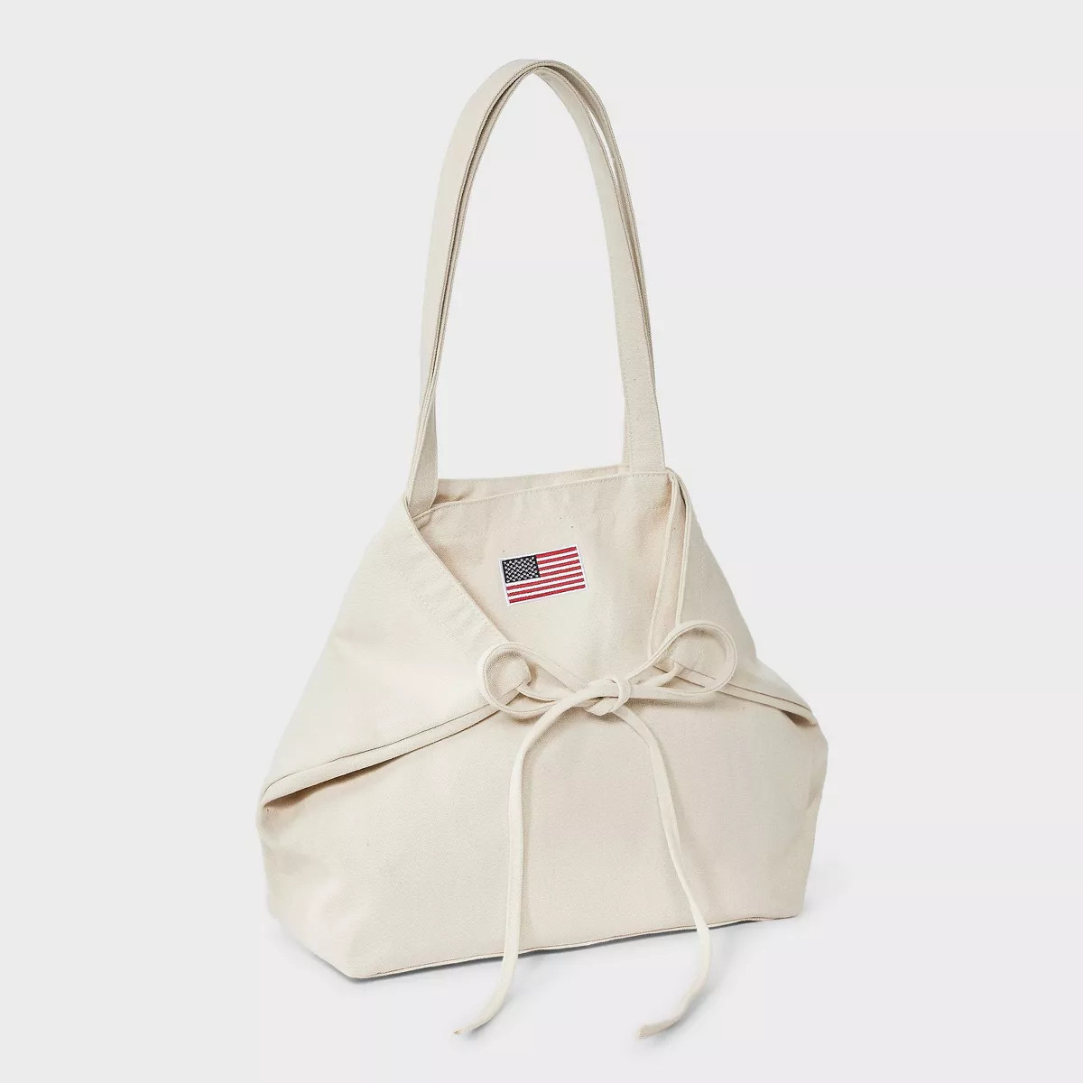 Americana USA Flag Canvas Tote Bag - Wild Fable™ Cream | Target