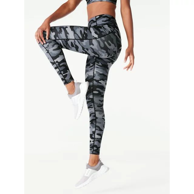 Love & Sports Women's Camo Active Leggings, Sizes XS-3XL - Walmart.com | Walmart (US)