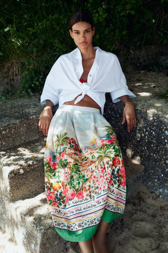 WIDE SLEEVE SHIRT | Zara US