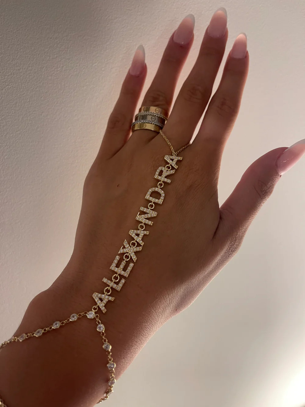 Bezel Name Bracelet | Shop Alexandra Madison