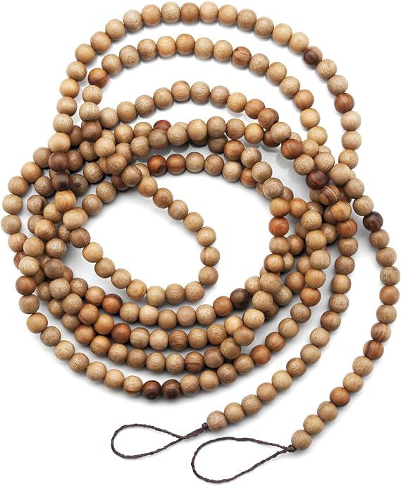 Amazon.com: Nanalou 10ft Wood Bead Garland | Add a Touch of Boho Style to Your Farmhouse, Holiday... | Amazon (US)