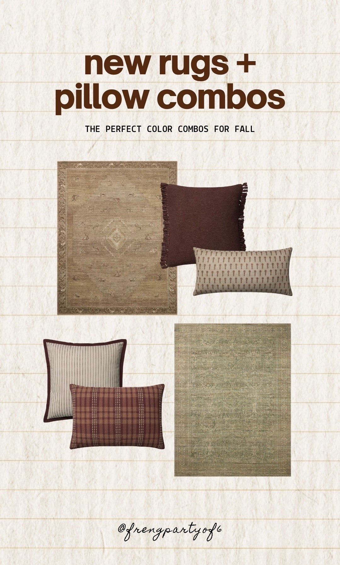 New rug and pillows from @magnolia by @joannagaines x @loloirugs! I love these colors for fall 😍

#LTKHome #LTKSaleAlert