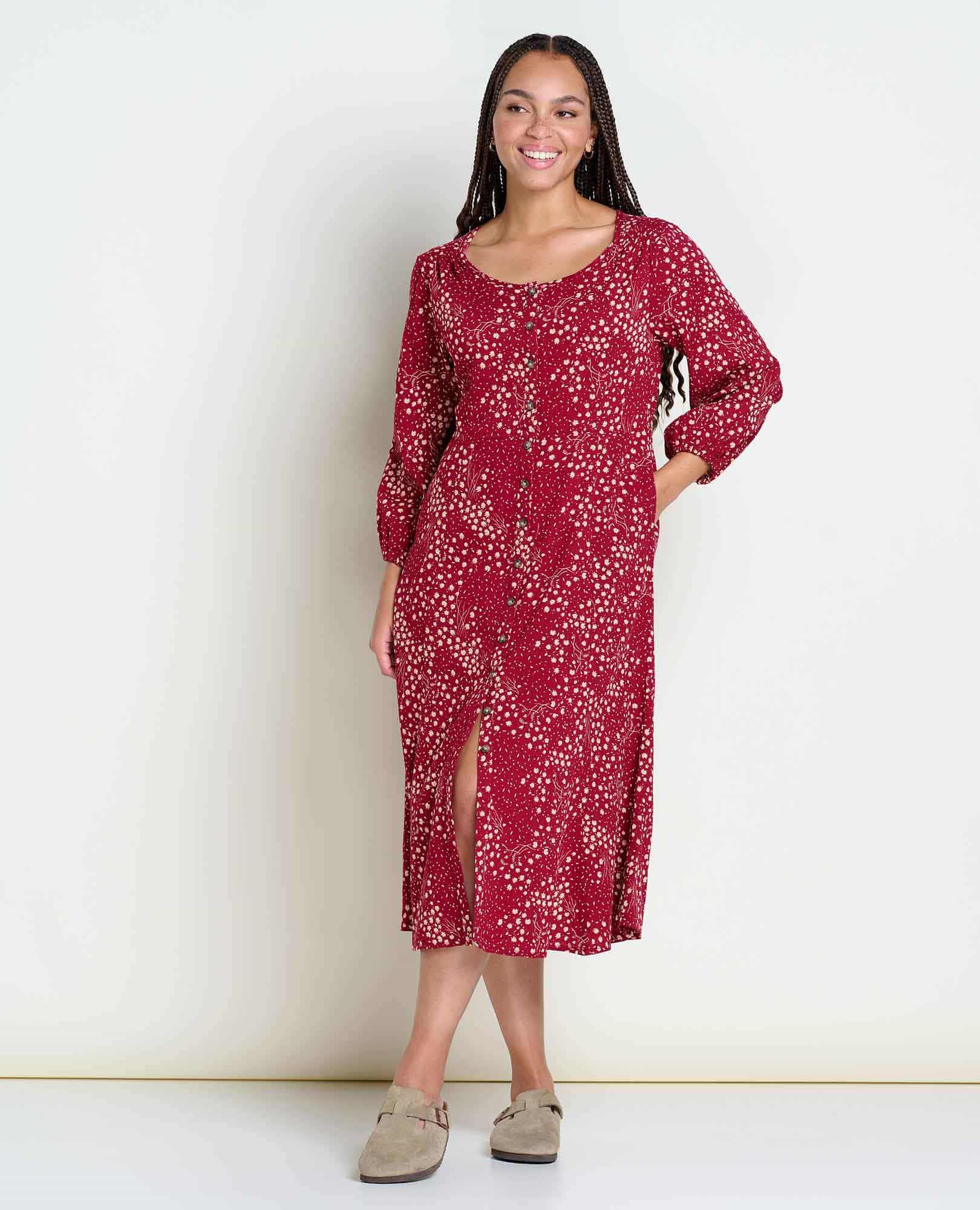 Manzana Paneled Midi Dress | Toad&Co