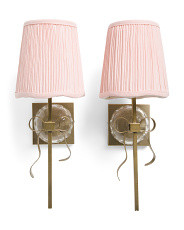 2pk 19in Rechargeable Bow Wall Sconces | Marshalls