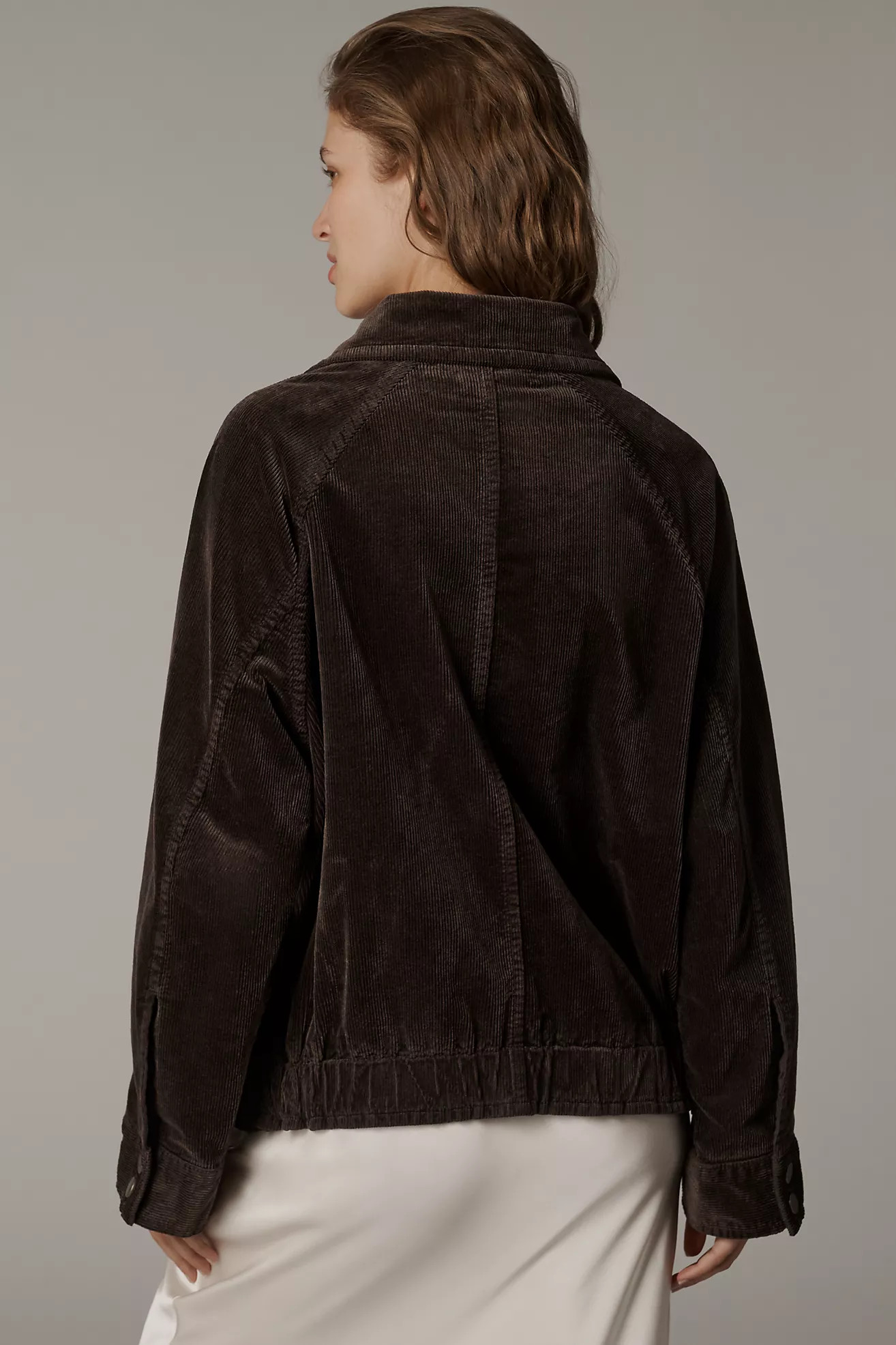 Pilcro Corduroy Bomber Jacket | Anthropologie (US)