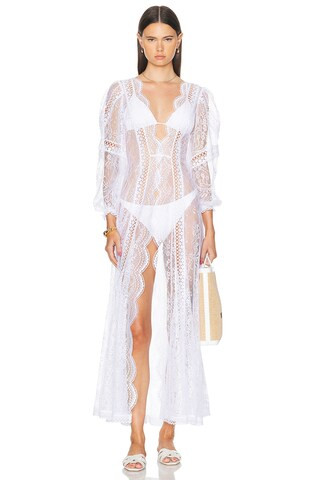 Charo Ruiz Ibiza Lodie Jacket in White | FWRD 