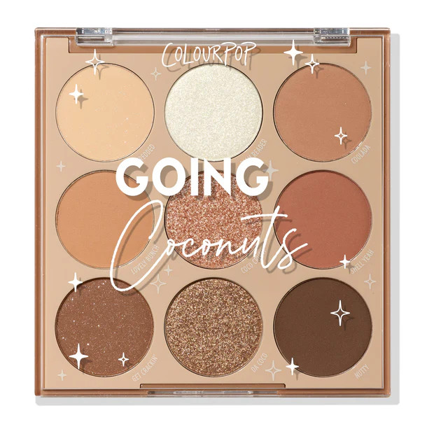 ColourPop®: Shop Going Coconuts Palette | Nude Eyeshadow Palette | Colourpop