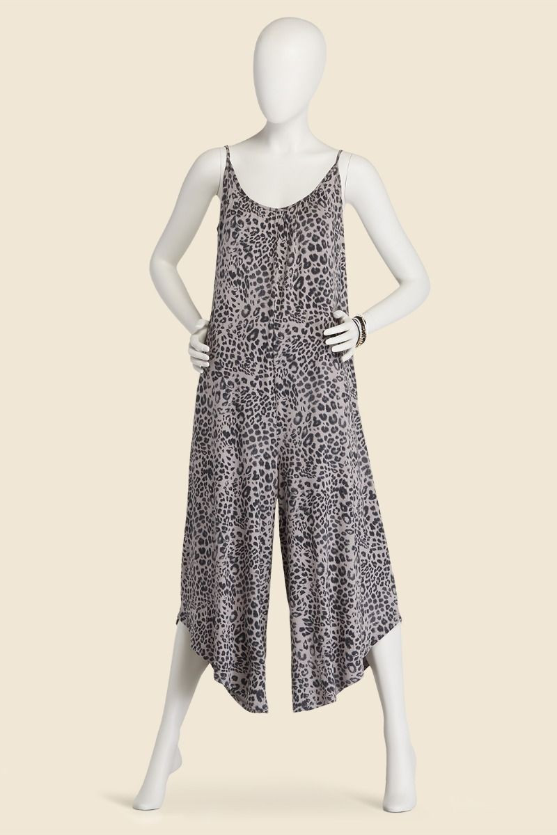 Leopard Flared Jumpsuit | Evereve