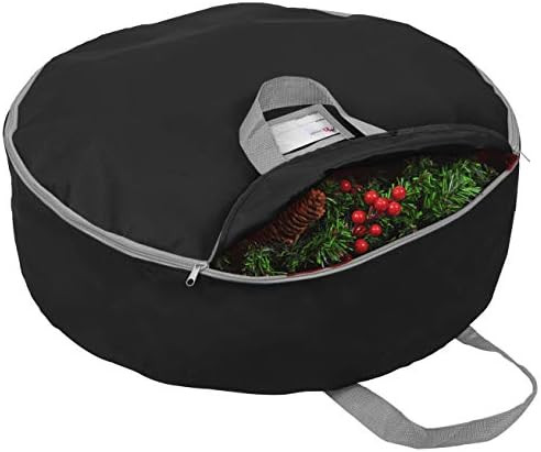 Primode Christmas Wreath Storage Bag 36"- Garland Wreaths Container with Handles - Durable 600D Oxfo | Amazon (US)