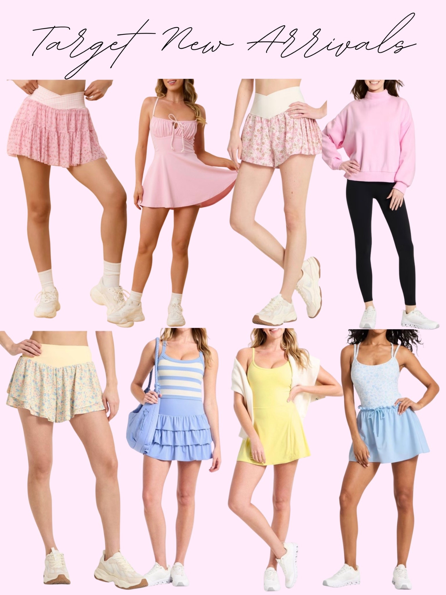 Target activewear, target workout, tennis skirts, tennis outfits 

#LTKfitnessgoals #LTKActive #LTKootd