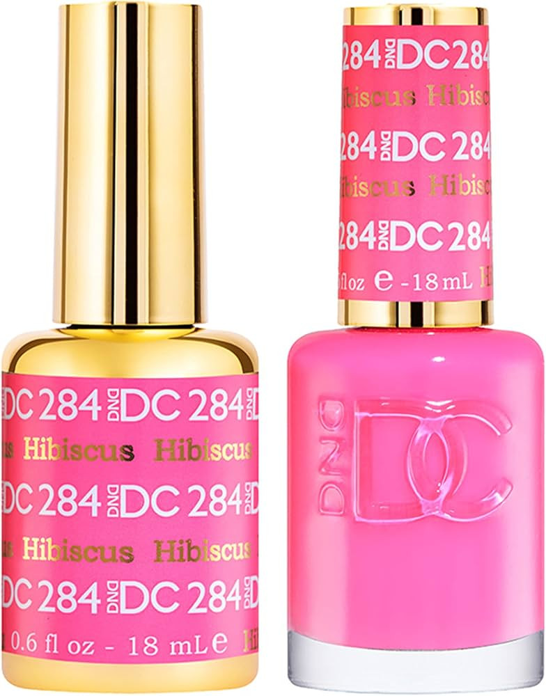 DND DC Gel Polish Set, Pink Collection, UV/LED Gel Polish and Air Dry Nail Lacquer, Matching Chip... | Amazon (US)