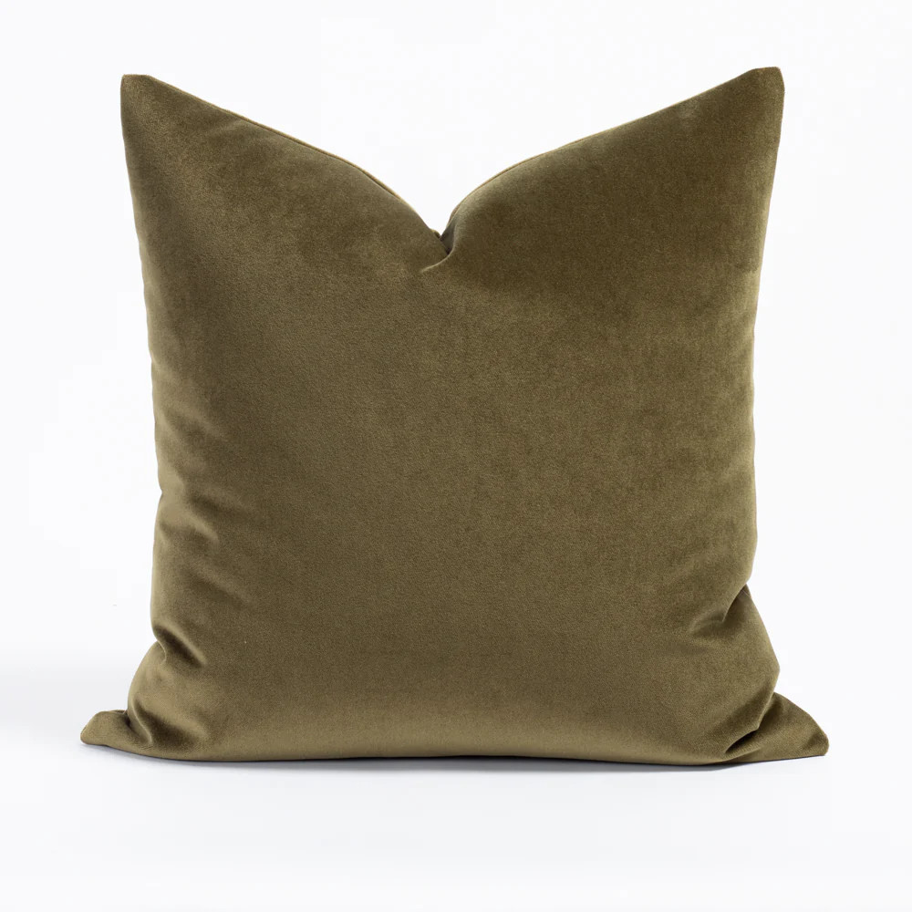 Valentina Velvet 20x20 Pillow, Balsam | Tonic Living