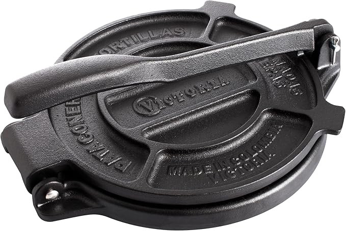 Victoria Cast Iron Tortilla Press, Tortilla and Roti Maker, Made in Colombia, 8 Inches | Amazon (US)