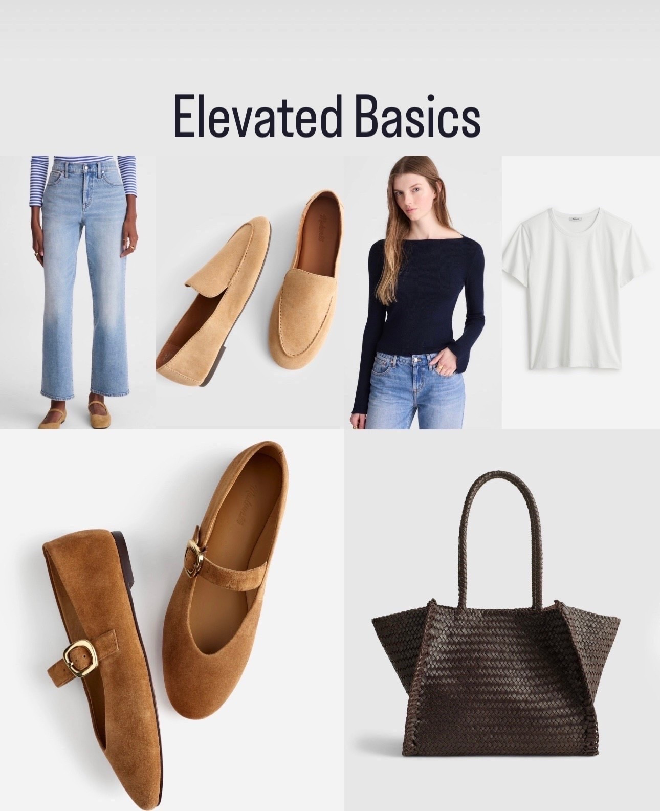 Elevated basics from Madewell, classic spring outfit

#LTKxMadewell #LTKootd #LTKSeasonal