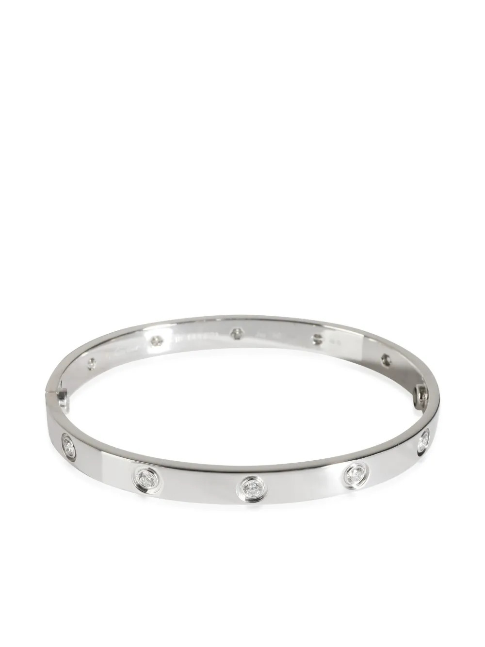 Cartier 18kt White Gold Love Bracelet | Silver | FARFETCH ES | Farfetch Global